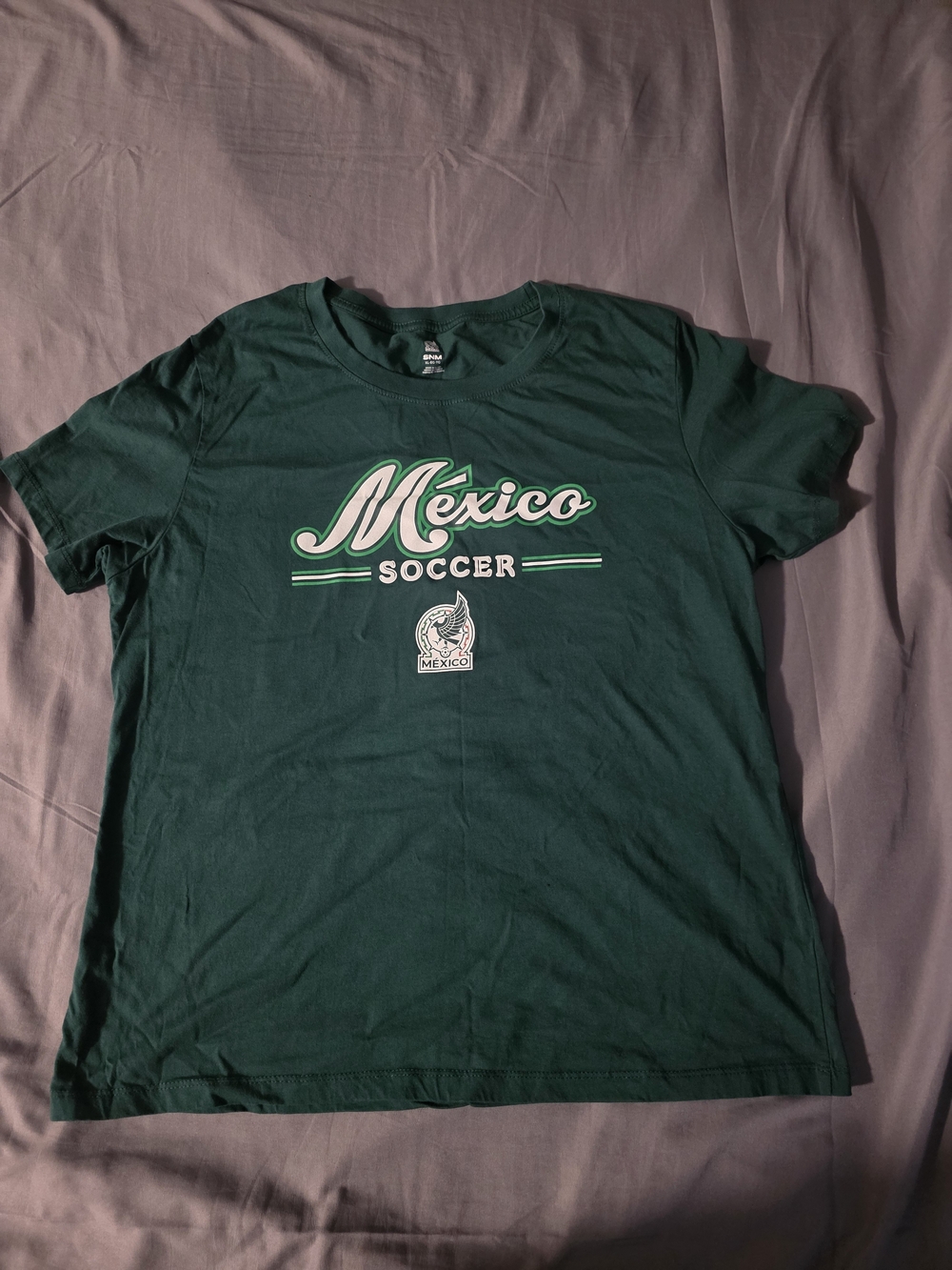 Mexico Soccer Graphic Tee - Dark Green